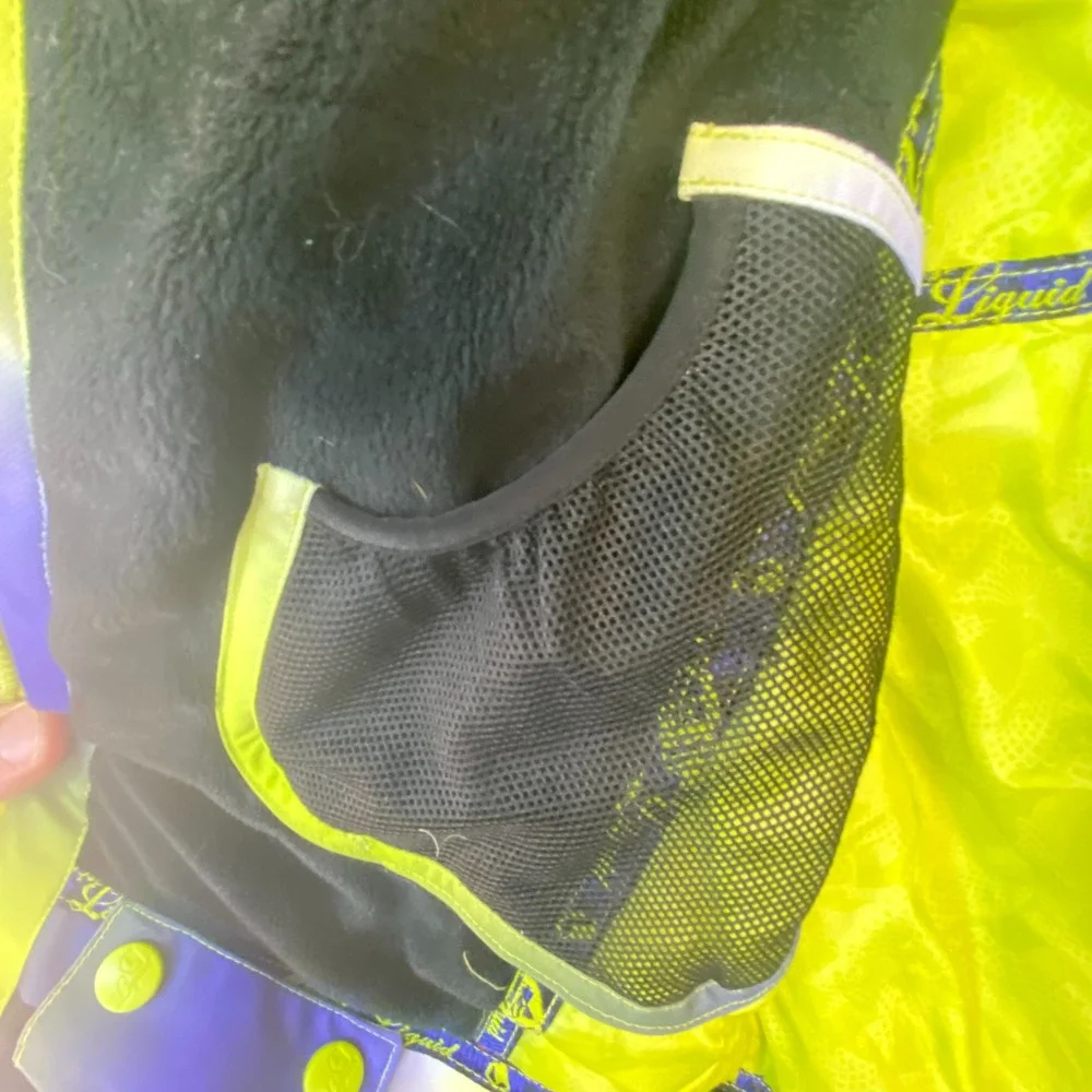 LIQUID Freerider Snowboard Jacket Mens Medium‎ Hooded Waterproof Insulated Ski